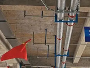 平谷管廊支架的安装方法